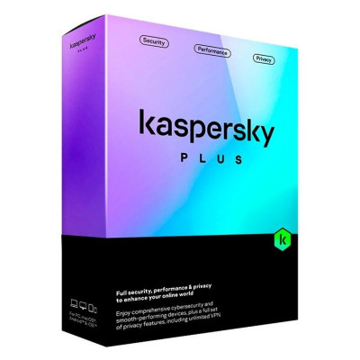 KASPERSKY PLUS (SLIM) - SOFTWARE SICUREZZA 5 DEVICE / 1 ANNO