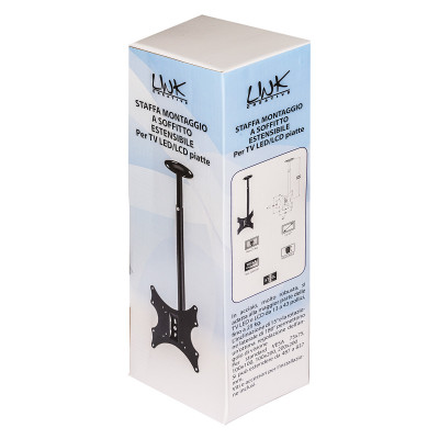 LINK LKBR19 - STAFFA ESTENSIBILE A SOFFITTO PER TV 13/43 - MAX 25 KG - VESA 75/200