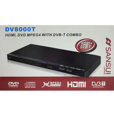 Lettore DivX + DVB-T con HDMI SANSUI DV8000T