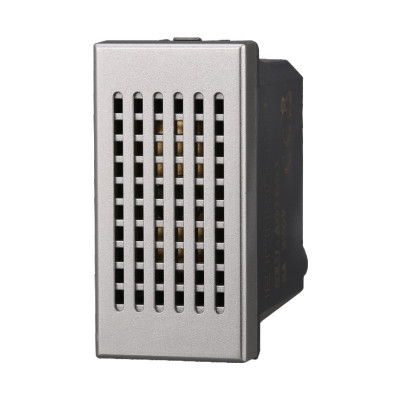 ETTROIT MODULO SUONERIA 6A 220V - SERIE MOON - GRIGIO (AG1601) Compatibile BTicino Axolute