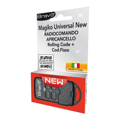 BRAVO MAGIKO UNIVERSAL NEW (90502186) - RADIOCOMANDO APRICANCELLO ROLLING CODE - AUTOAPPRENDENTE