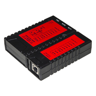 TESTER DI RETE PER CAVI RETE RJ11 RJ45 E POE