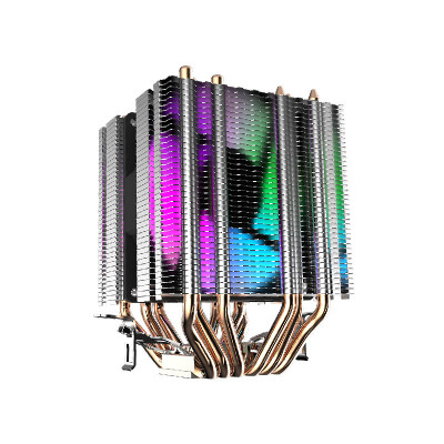 DISSIPATORE NOUA BLIZZARD Mini Dual Tower 6 Heatpipes 1*Fan 90mm 4 Colori Fissi Intel  e  AMD