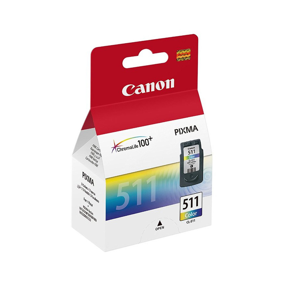 CANON CL-511 TRI-COLOR (2972B001) - CARTUCCIA ORIGINALE