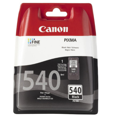 CANON PG-540 BLACK (5225B005) - CARTUCCIA ORIGINALE