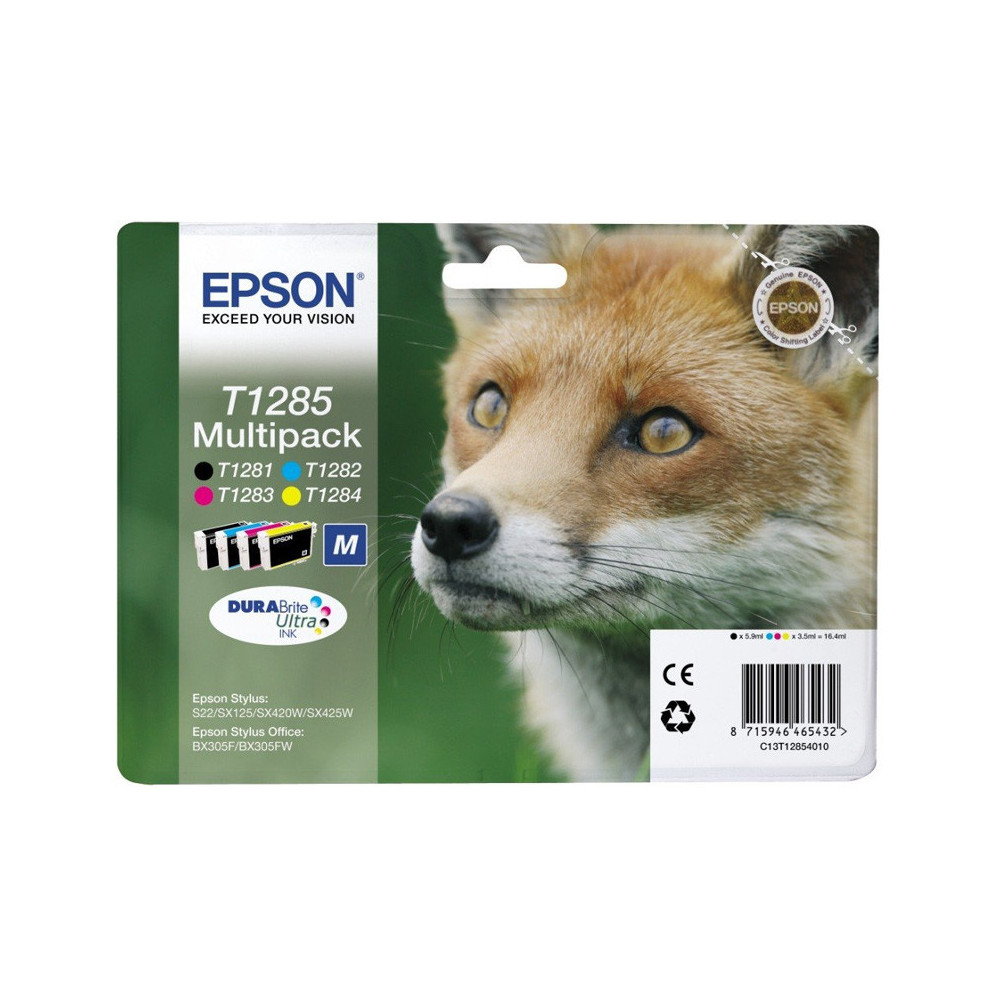 EPSON T1285 MULTIPACK (C13T12854010) - CARTUCCIA ORIGINALE