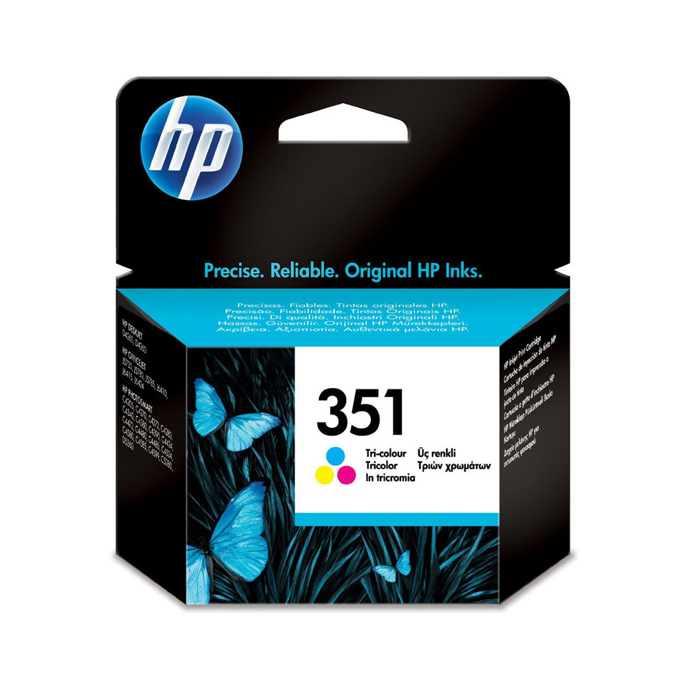 HP 351 TRI-COLOR (CB337EE) - CARTUCCIA ORIGINALE