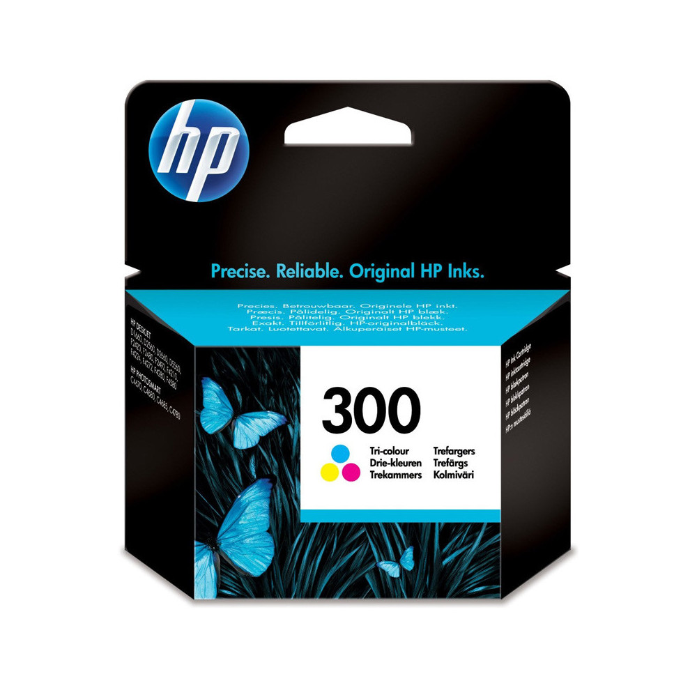 HP 300 TRI-COLOR (CC643EE) - CARTUCCIA ORIGINALE