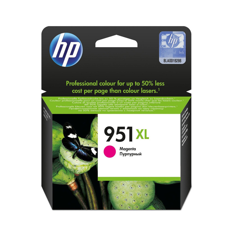 HP 951XL MAGENTA (CN047AE) - CARTUCCIA ORIGINALE AD ALTA EFFICIENZA