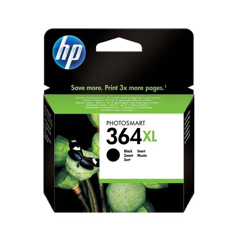 HP 364XL BLACK (CN684EE) - CARTUCCIA ORIGINALE AD ALTA EFFICIENZA