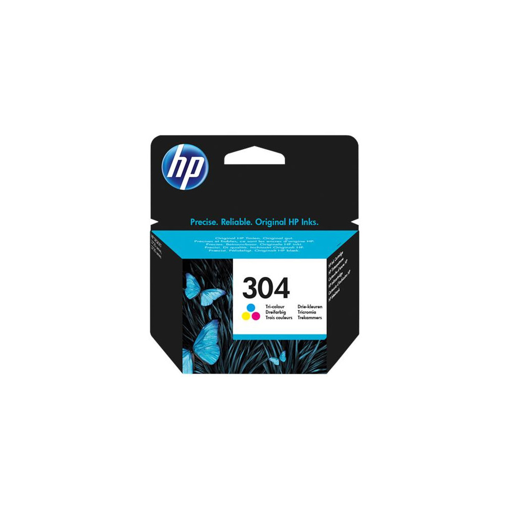 HP 304 TRI-COLOR (N9K05AE) - CARTUCCIA ORIGINALE