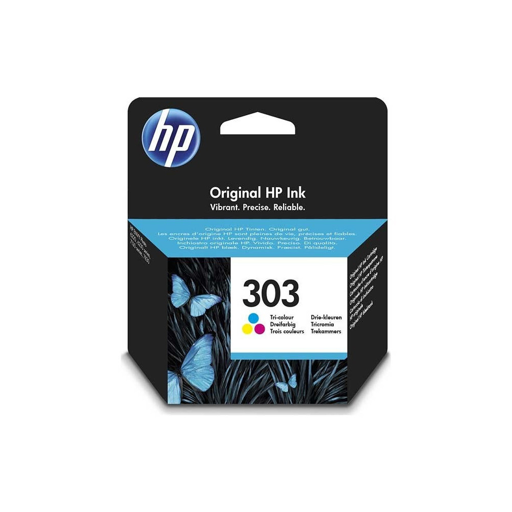 HP 303 TRI-COLOR (T6N01AE) - CARTUCCIA ORIGINALE