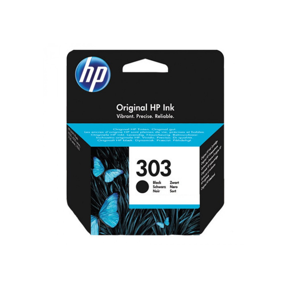 HP 303 BLACK (T6N02AE) - CARTUCCIA ORIGINALE