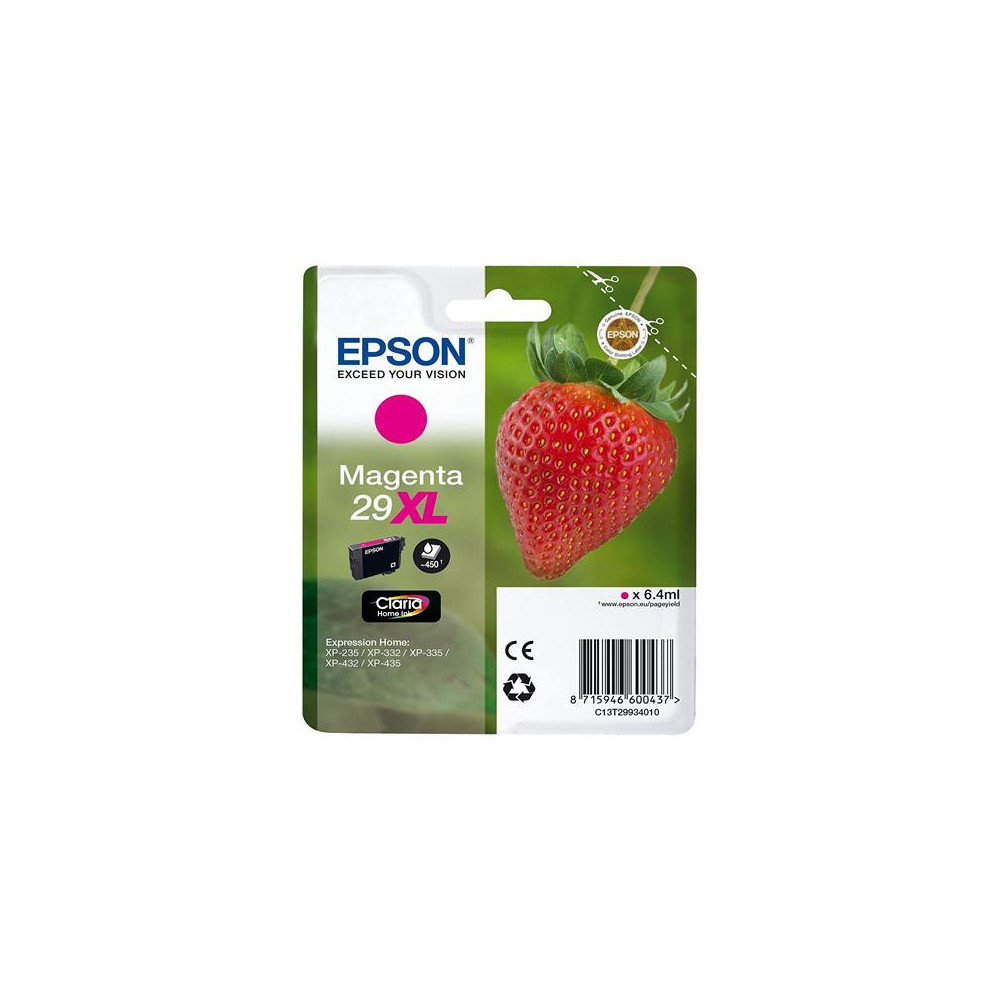 EPSON T29XL MAGENTA (C13T29934012) - CARTUCCIA ORIGINALE AD ALTA EFFICIENZA