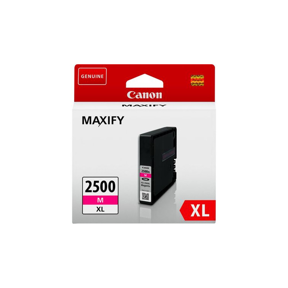 CANON PGI-2500XL MAGENTA (9266B001) - CARTUCCIA ORIGINALE AD ALTA EFFICIENZA