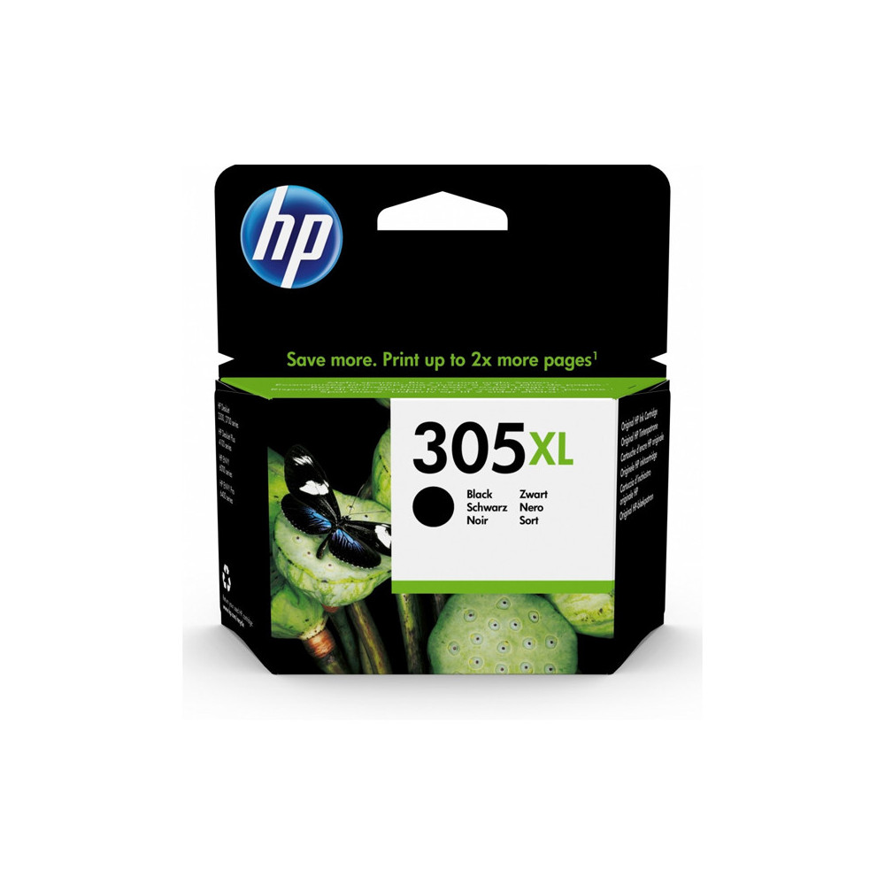 HP 305XL BLACK (3YM62AE) - CARTUCCIA ORIGINALE AD ALTA EFFICIENZA