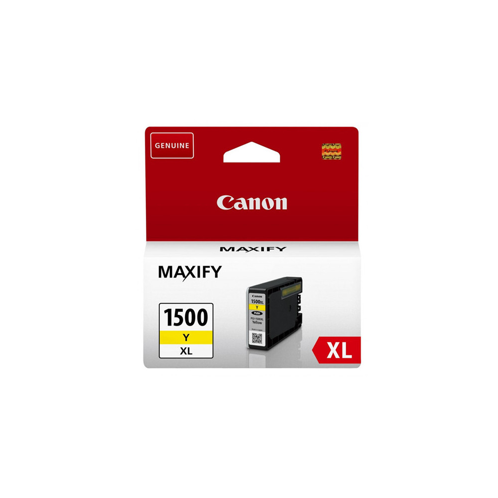 CANON PGI-1500XL YELLOW (9195B001) - CARTUCCIA ORIGINALE AD ALTA EFFICIENZA