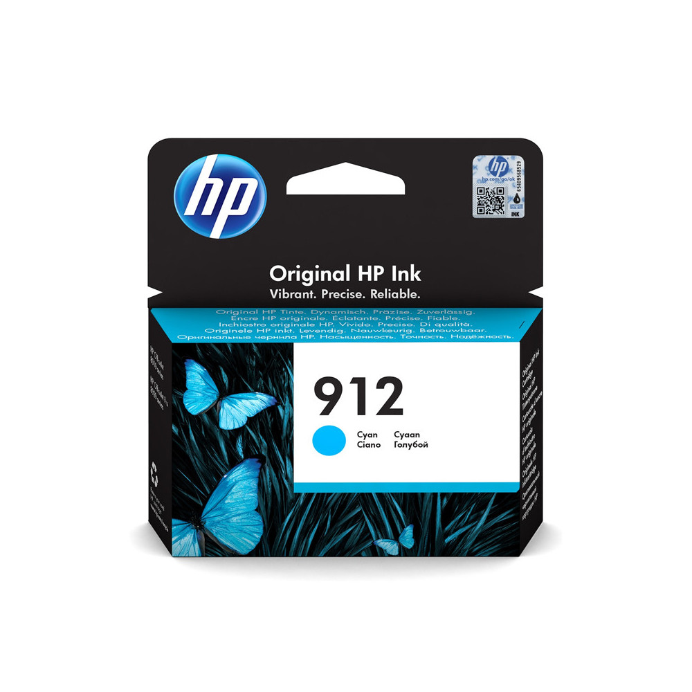 HP 912 CIANO (3YL77AE) - CARTUCCIA ORIGINALE