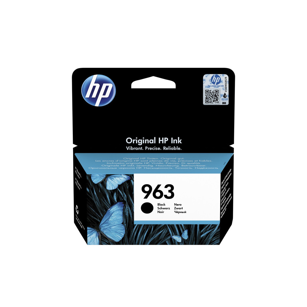 HP 963 BLACK (3JA26AE) - CARTUCCIA ORIGINALE