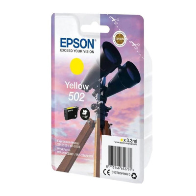 EPSON 502 YELLOW (C13T02V44020) - CARTUCCIA ORIGINALE