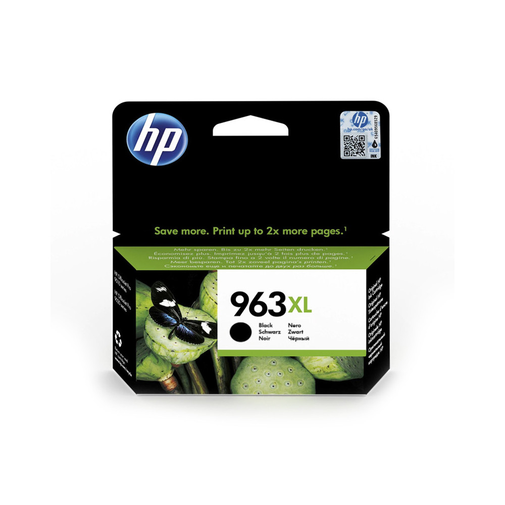 HP 963XL BLACK (3JA30AE) - CARTUCCIA ORIGINALE AD ALTA EFFICIENZA