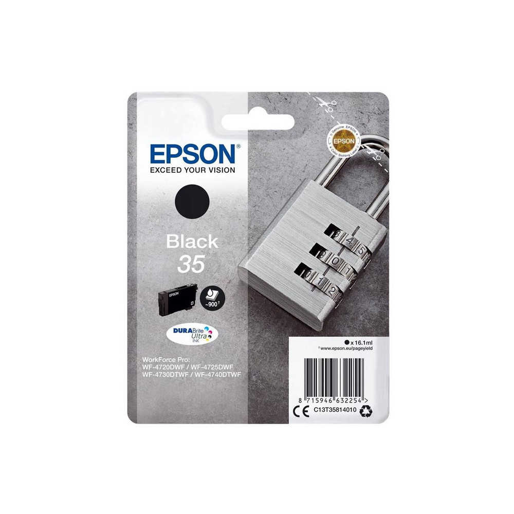 EPSON 35 BLACK (C13T35814020) - CARTUCCIA ORIGINALE