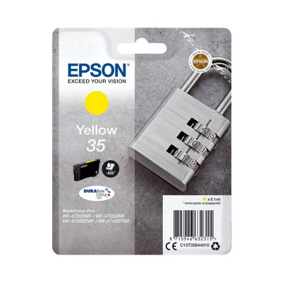 EPSON 35 YELLOW (C13T35844020) - CARTUCCIA ORIGINALE