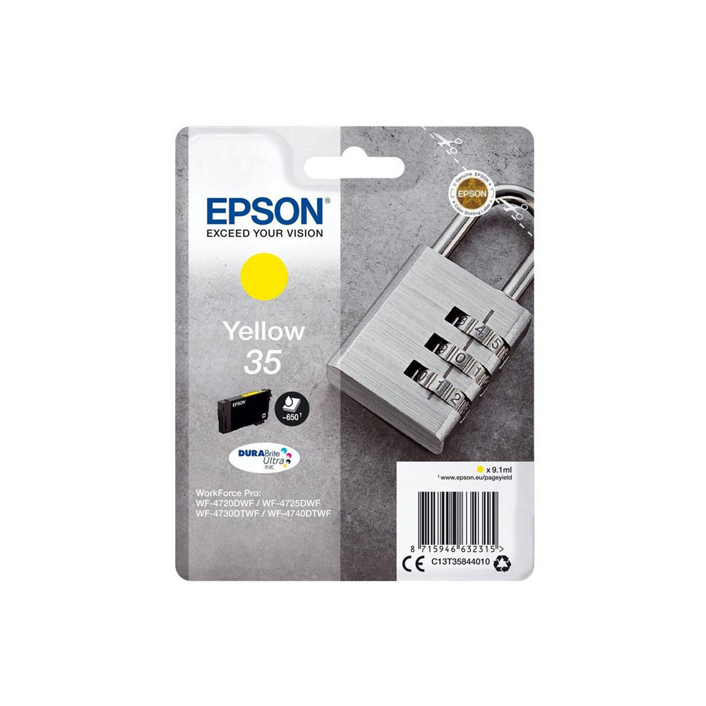 EPSON 35 YELLOW (C13T35844020) - CARTUCCIA ORIGINALE