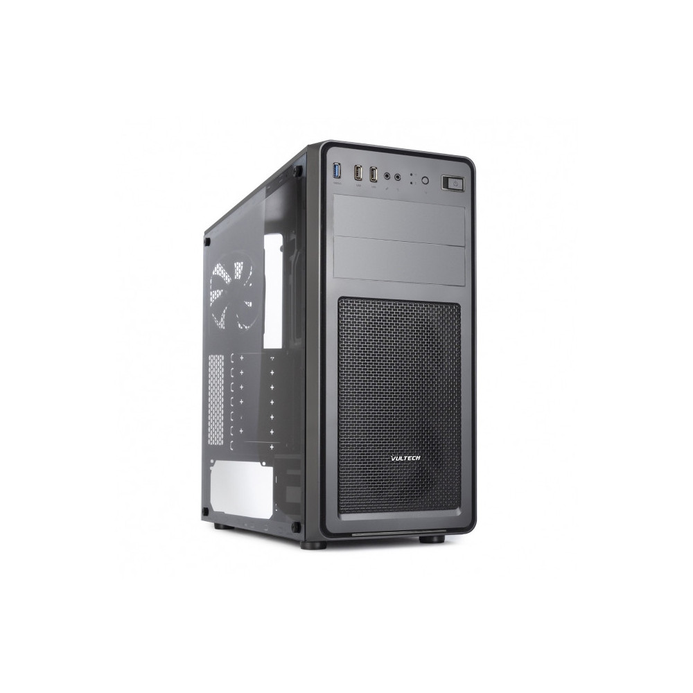 VULTECH VCO-A2699T - CASE ATX - 1X USB 3.0 - 2X USB 2.0 - PANNELLO LATERALE IN VETRO TEMPERATO