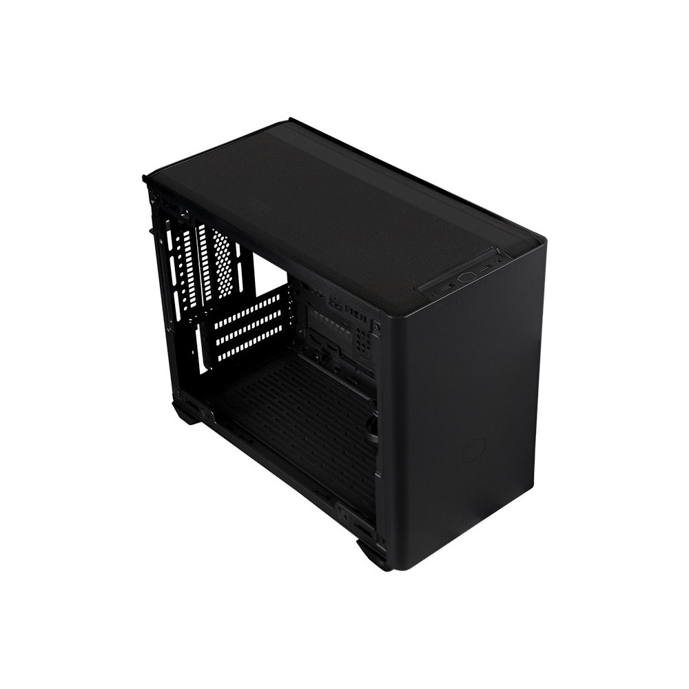 COOLER MASTER MASTER BOX NR200P - CASE MINI ITX - BLACK - 2xUSB3.23.5mm Headset Jack(Audio+Mic)2x120mm Top FansRadiator SupportN