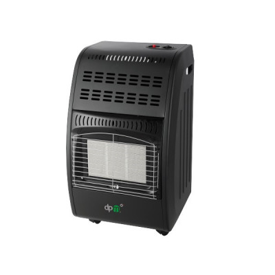 STUFA A GAS DPM DA505 POTENZA TERMICA MAX 4200 W TERMOSTATO 3 POSIZIONI - BLACK