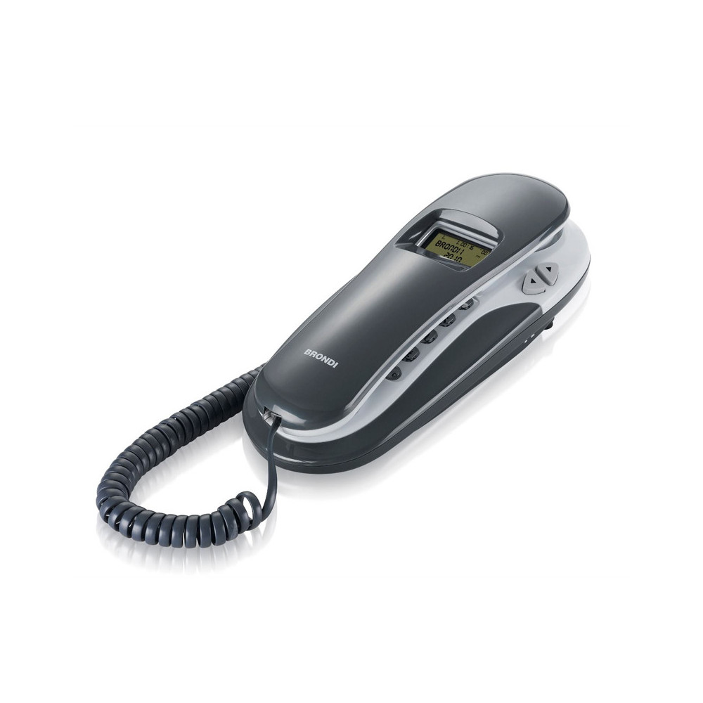 BRONDI KENOBY CID (GRIGIO/BIANCO) - TELEFONO CORDED - LCD