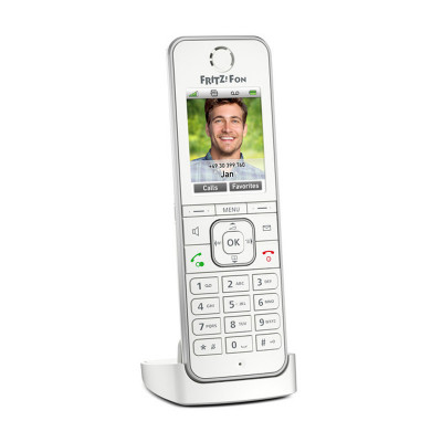 (20002875) FRITZ FON C6 - TELEFONO CORDLESS - VIVAVOCE - DISPLAY A COLORI