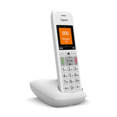 GIGASET E390 (BIANCO) - TELEFONO CORDLESS - VIVAVOCE