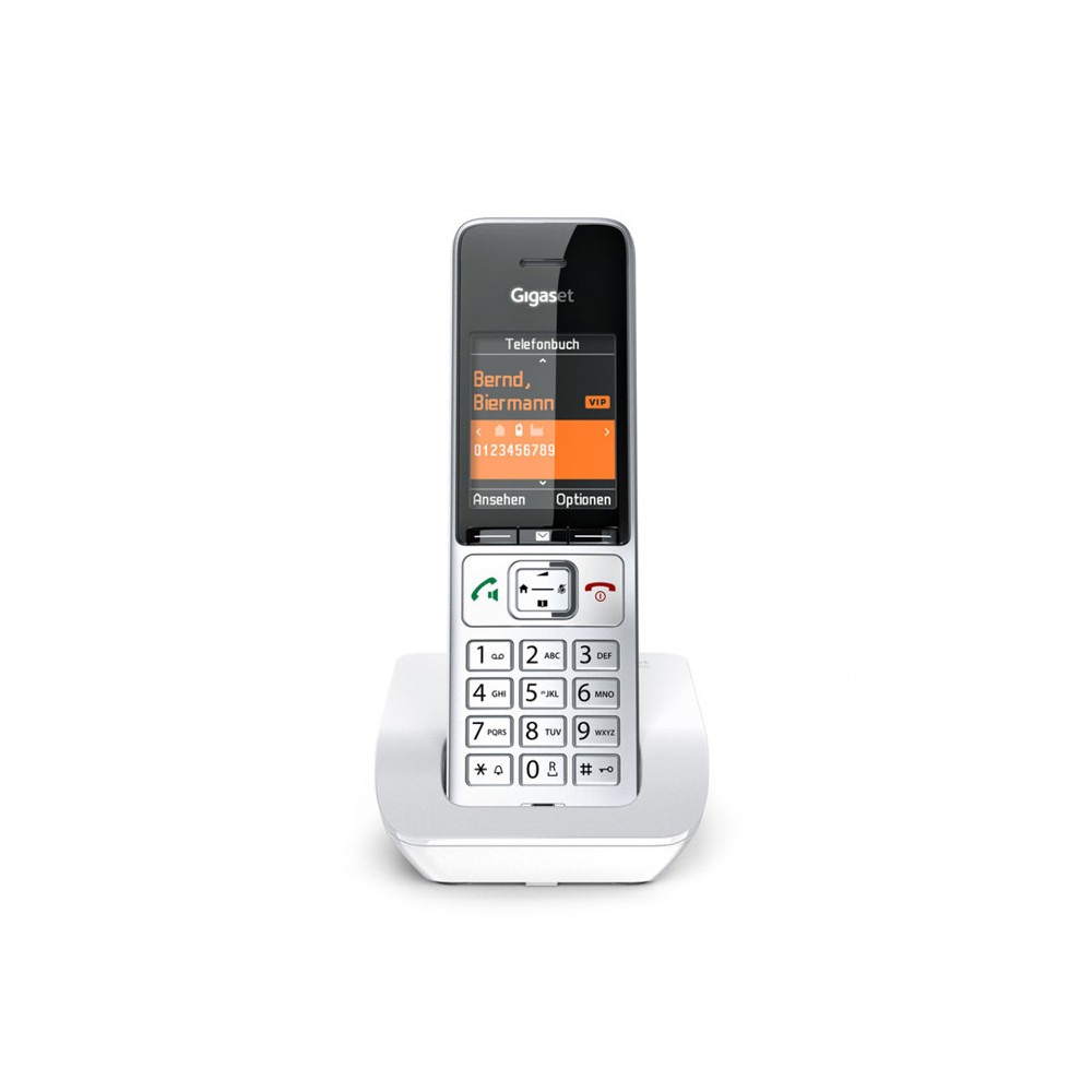 GIGASET COMFORT 501 (BIANCO) - TELEFONO CORDLESS - VIVAVOCE - PRESA CUFFIE