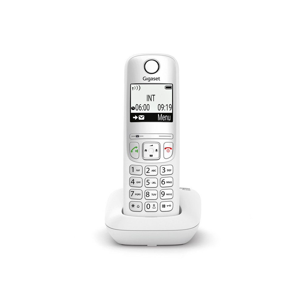 GIGASET AS490 (BIANCO) - TELEFONO CORDLESS - VIVAVOCE