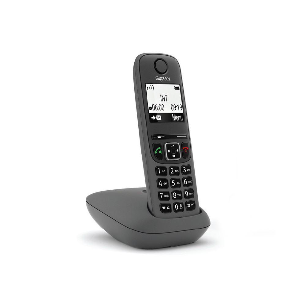 GIGASET AS490 (NERO) - TELEFONO CORDLESS - VIVAVOCE