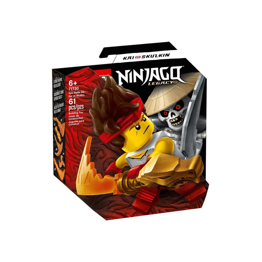 LEGO 71730 - BATTAGLIA EPICA - KAI VS SKULKIN - NINJAGO