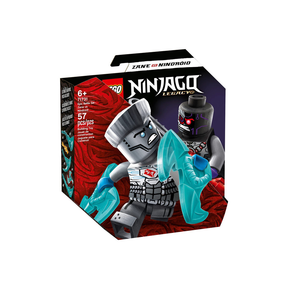 LEGO 71731 - BATTAGLIA EPICA - ZANE VS NINDROID - NINJAGO