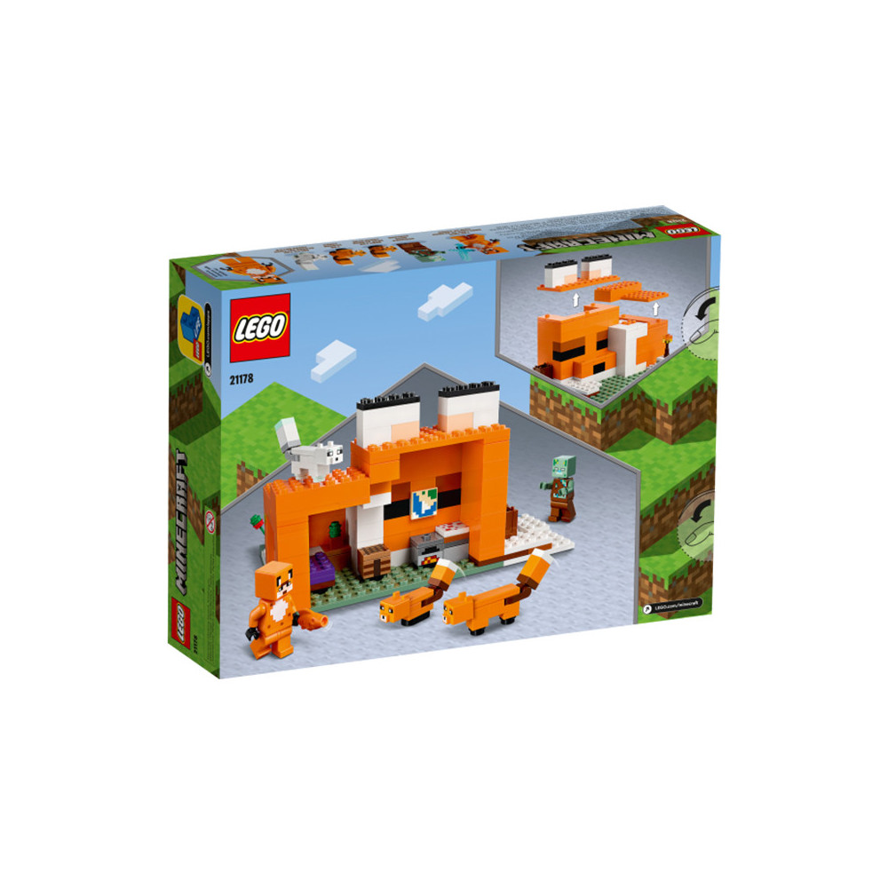 LEGO 21178 - IL CAPANNO DELLA VOLPE - MINECRAFT