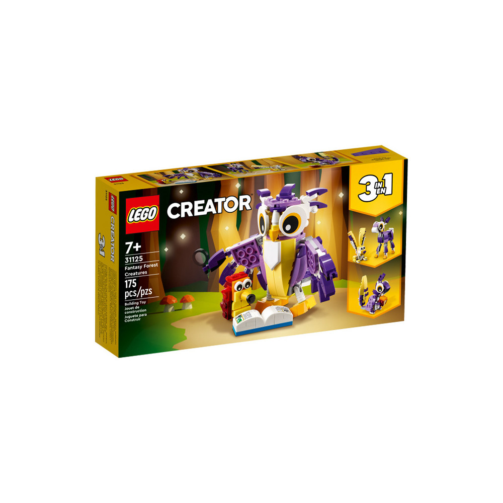 LEGO 31125 - CREATURE DELLA FORESTA FANTASY - CREATOR 3-IN-1