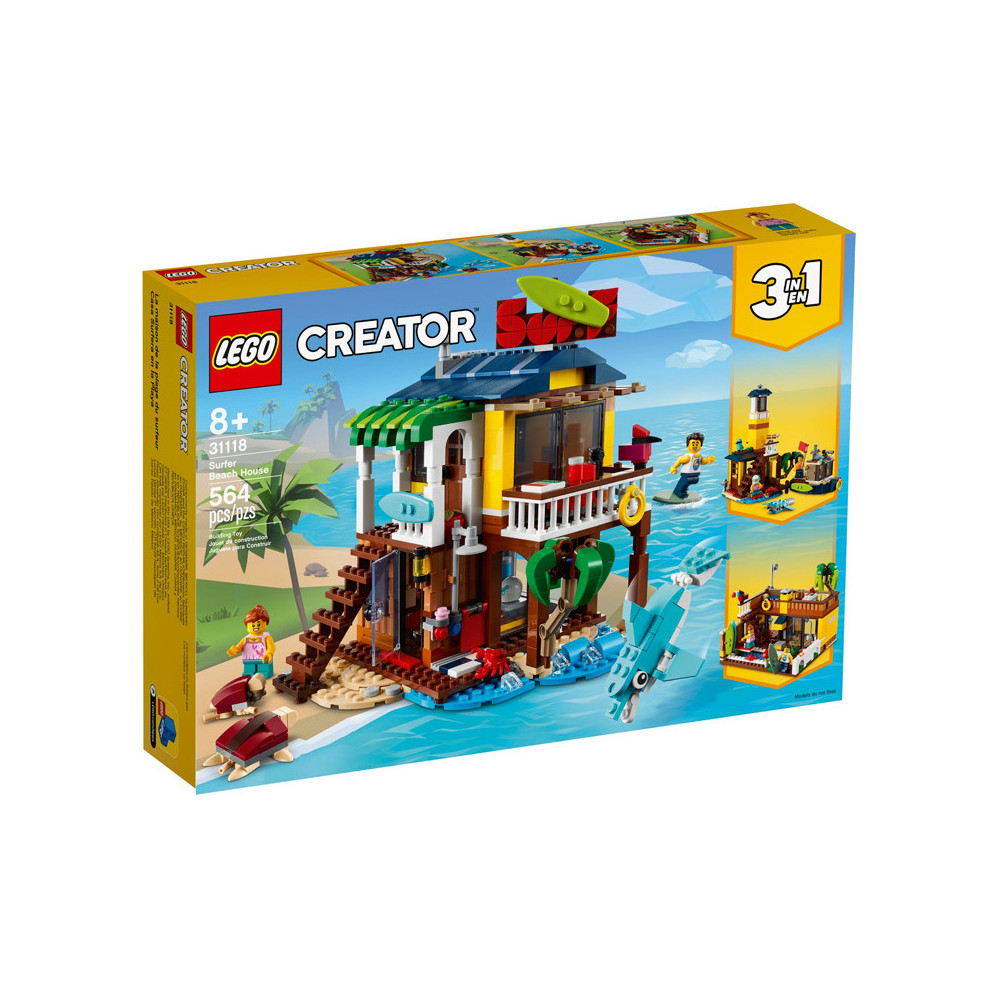 LEGO 31118 - SURFER BEACH HOUSE - CREATOR 3-IN-1