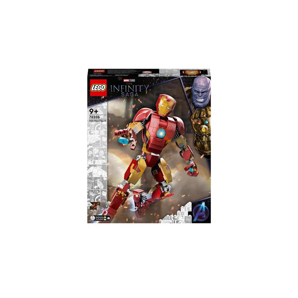 LEGO 76206 - PERSONAGGIO DI IRON MAN - MARVEL