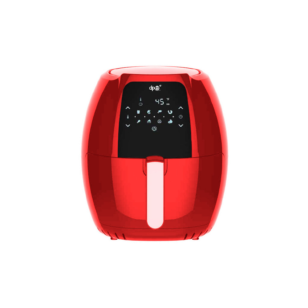 DPM SYROCC 10 (YJ701) - FRIGGITRICE AD ARIA - CONTROLLO TOUCH - 8 L - ROSSA