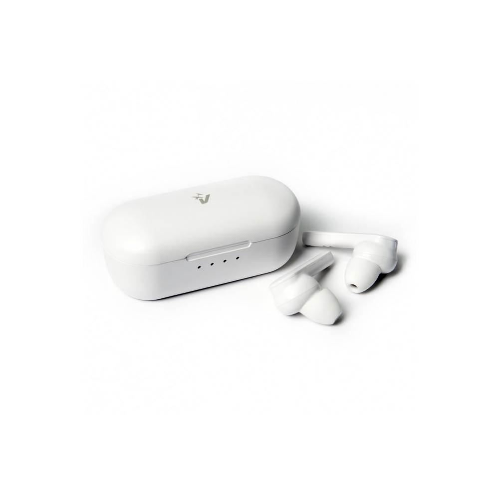 VULTECH EP-10WH - AURICOLARI BLUETOOTH 5.0 CON CUSTODIA DI RICARICA - BIANCO