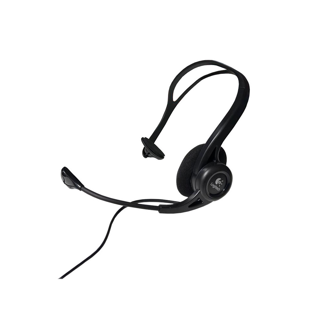 LOGITECH 850 (981-000096) - CUFFIE CON MICROFONO - INGRESSO JACK - NERO