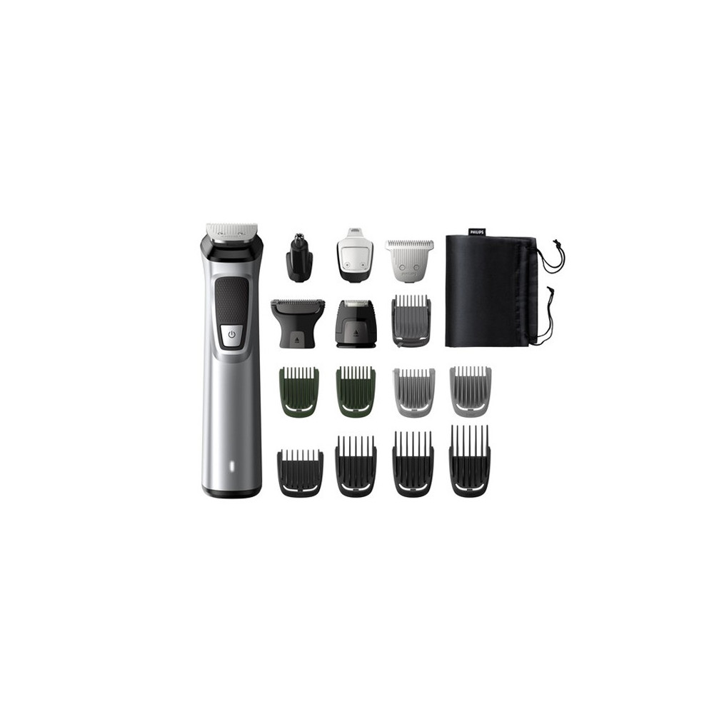 PHILIPS MULTIGROOM 7000 (MG7736/15) - TAGLIACAPELLI BARBA E CORPO KIT 16 IN 1