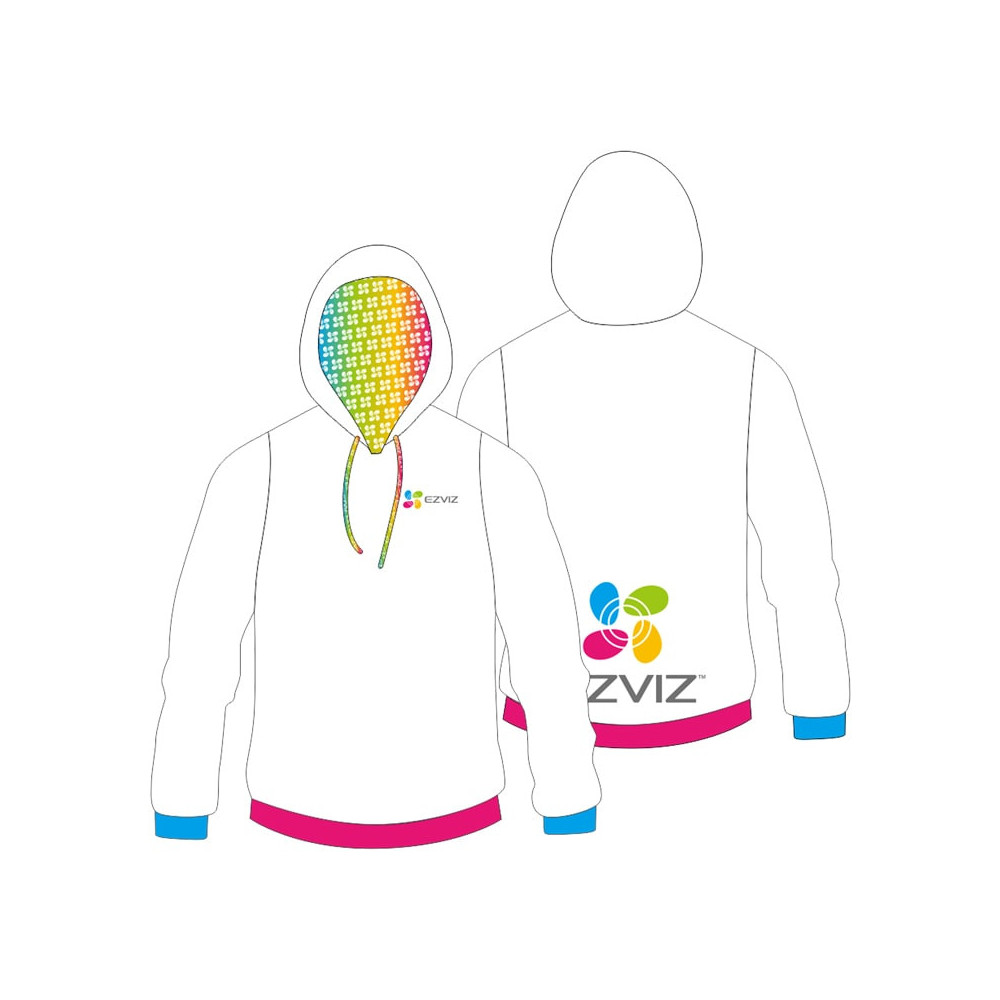 FELPA BAMBINO RAINBOW - TAGLIA 2XS