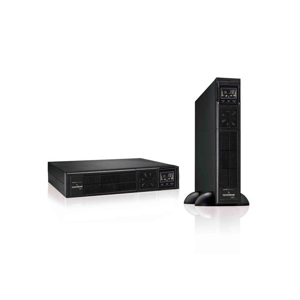 TECNOWARE EVO DSP PLUS 1200 RT (FGCEDP1202RTIEC) - UPS RACK/TOWER IEC ON LINE DOPPIA CONVERSIONE - AUTONOMIA 10 MINUTI