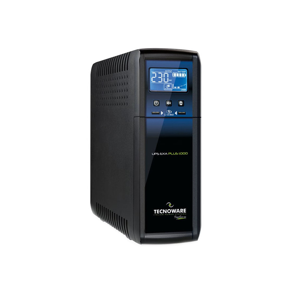 TECNOWARE EXA PLUS 1100 (FGCEXAPL1102IEC) - UPS LINE INTERACTIVE SINUSOIDALE - 700W - AUTONOMIA 30 MINUTI